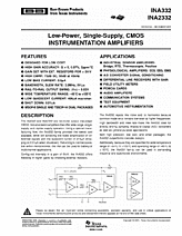 DataSheet INA332 pdf