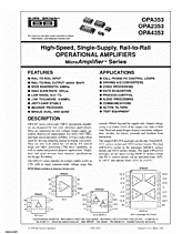 DataSheet OPA2353 pdf