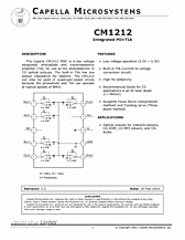 DataSheet CM1212 pdf