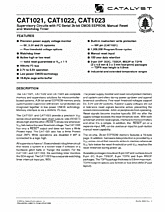 DataSheet CAT1022 pdf