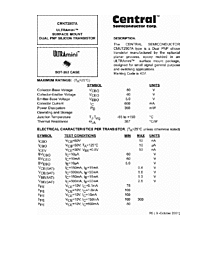 DataSheet CMKT2907A pdf