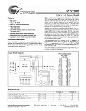 DataSheet CY7C1020B pdf