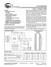 DataSheet CY7C1021BV33 pdf