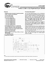 DataSheet CY7C1339F pdf