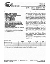 DataSheet CY7C1361B pdf