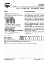 DataSheet CY7C1380C pdf