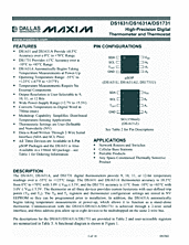 DataSheet DS1631 pdf