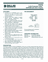 DataSheet DS2432 pdf