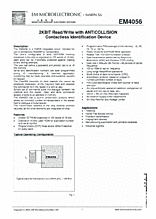 DataSheet EM4056 pdf