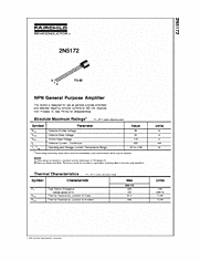 DataSheet 2N5172 pdf