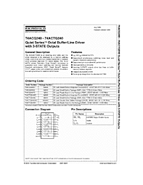 DataSheet 74ACQ240 pdf