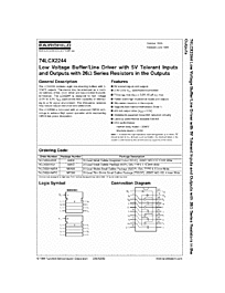 DataSheet 74LCX2244 pdf