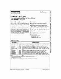 DataSheet 74LVT240 pdf