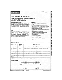 DataSheet 74LVTH16244 pdf