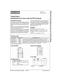 DataSheet 74VHCT541A pdf