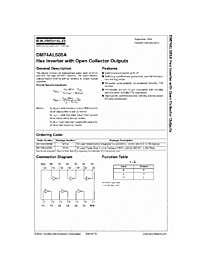 DataSheet DM74ALS05A pdf