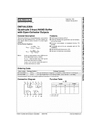 DataSheet DM74ALS38A pdf