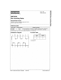 DataSheet DM74S04 pdf