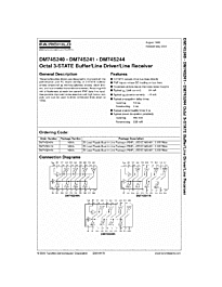 DataSheet DM74S240 pdf