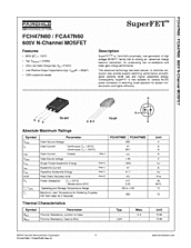 DataSheet FCA47N60 pdf