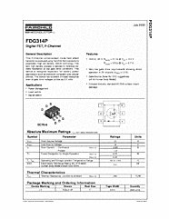 DataSheet FDG314P pdf