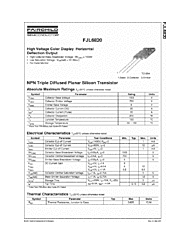 DataSheet FJL6820 pdf