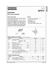 DataSheet FQP7P06 pdf