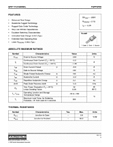 DataSheet FQPF3P20 pdf