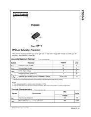 DataSheet FSB649 pdf