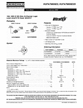 DataSheet HUFA76609D3 pdf