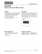 DataSheet KA3082 pdf