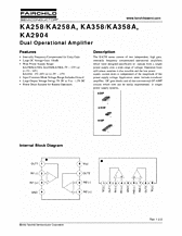 DataSheet KA358 pdf