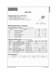 DataSheet KSC1675 pdf