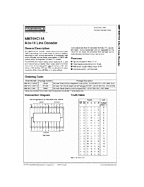 DataSheet MM74HC154 pdf