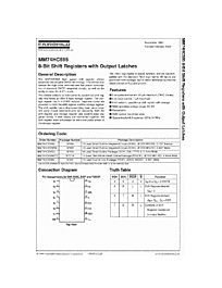 DataSheet MM74HC595 pdf