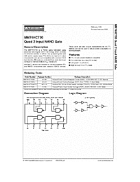 DataSheet MM74HCT00 pdf