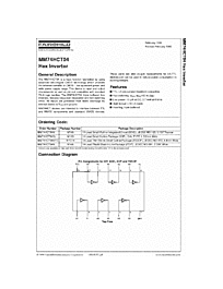 DataSheet MM74HCT04 pdf