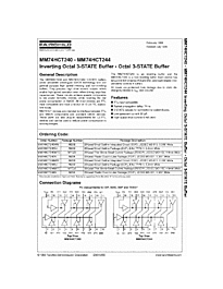 DataSheet MM74HCT244 pdf