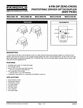 DataSheet MOC3062-M pdf