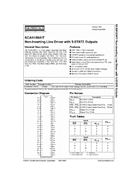 DataSheet SCAN18541T pdf