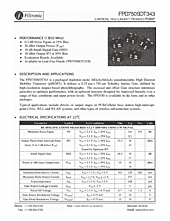 DataSheet FPD750SOT343 pdf