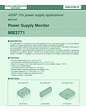 DataSheet MB3771 pdf