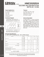 DataSheet HMC252QS24 pdf