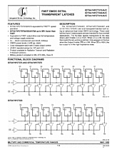 DataSheet IDT54FCT373A pdf