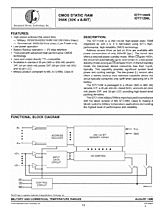 DataSheet IDT71256L pdf