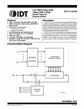DataSheet IDT71V124SA pdf