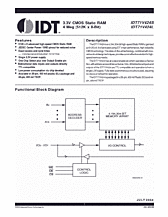 DataSheet IDT71V424S pdf