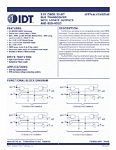 DataSheet IDT74ALVCH32245 pdf