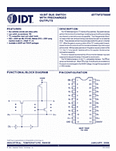 DataSheet IDT74FST6800 pdf