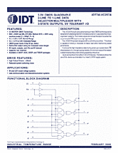 DataSheet IDT74LVC257A pdf